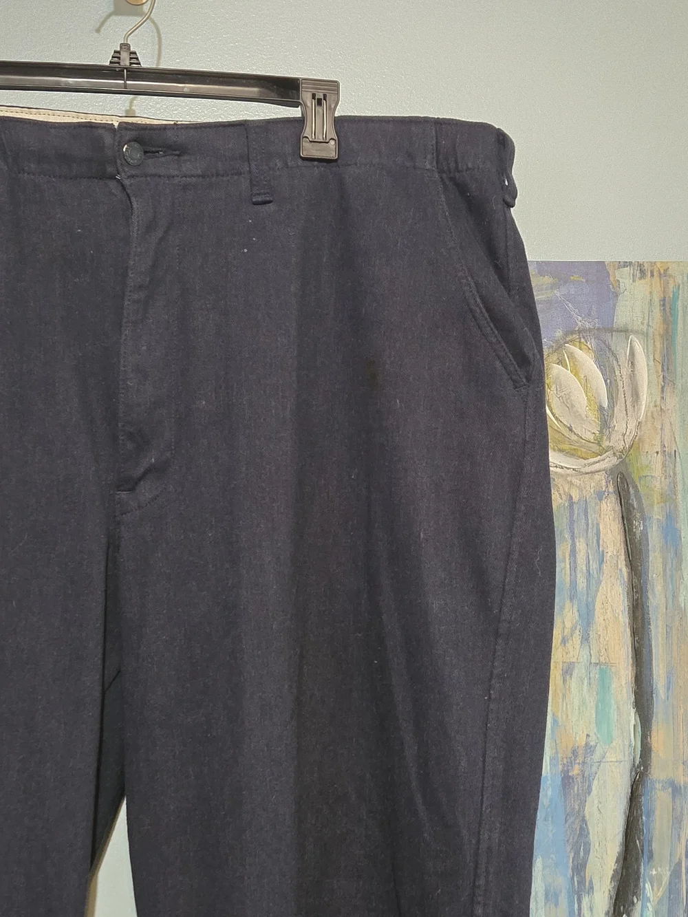 Levi's Black Straight-Leg Chinos